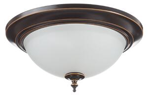 Stropné Lampa Westinghouse, Harwell, stmievateľné, Bronzová / Stará Mosadz, Obývacia izba, Kov, Starožitný