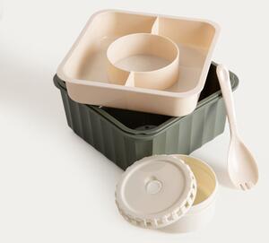Obedový box POPPIE khaki 783340
