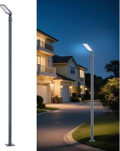 Brilagi - LED vonkajšie svietidlo so stĺpom a káblom 3 m URBANLIGHT LED/50W/230V antracit IP65