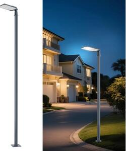 Brilagi-LED Vonkajšia lampa so stĺpom a kl. 3 m URBANLIGHT LED/100W/230V antracit IP65
