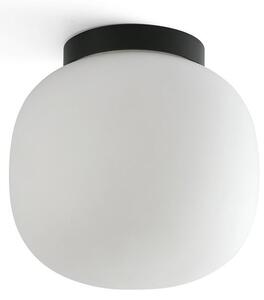 Stropné Lampa FARO BARCELONA, Amelia, stmievateľné, Čierna, Kúpeľňa, Sklo, Moderný