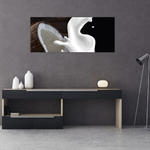 Obraz - kokosové mlieko (120x50 cm)