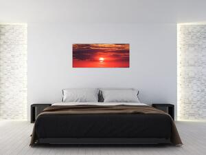 Obraz farebného slnka (120x50 cm)
