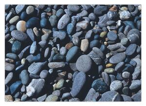 Obraz plážových kamienkov (70x50 cm)