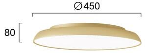 LED stropné svietidlo ART LED/40W/230V zlaté