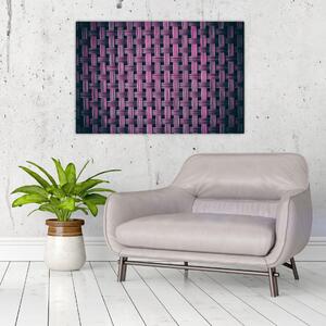Obraz fialovej textúry (90x60 cm)
