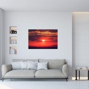 Obraz farebného slnka (90x60 cm)