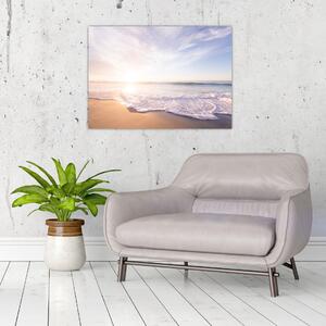 Obraz piesočnatej pláže (70x50 cm)