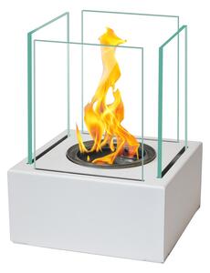 Biokrb na stôl FLAME BIELY