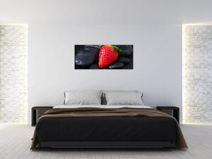 Obraz jahody (120x50 cm)