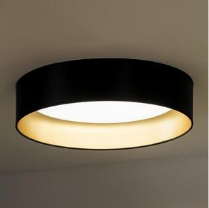 Duolla - LED Stropné svietidlo ROLLER LED/24W/230V pr. 45 cm čierna/zlatá