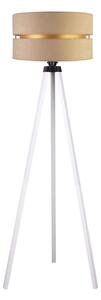 Duolla - Stojacia lampa DUO 1xE27/60W/230V pr. 44 cm béžová/biela