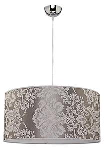 Duolla - Luster na lanku ALTO 1xE27/40W/230V pr. 45 cm strieborná