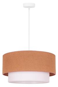 Duolla - Luster na lanku BOHO 1xE27/40W/230V pr. 45 cm béžová/biela