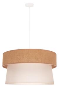 Duolla - Luster na lanku ETNIC 1xE27/40W/230V pr. 45 cm krémová/béžová