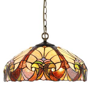 Závesná lampa Tiffany do obývačky č. 1700 Prezent 20