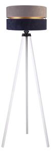 Duolla - Stojacia lampa DUO 1xE27/60W/230V pr. 44 cm šedá/modrá/biela