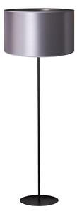 Duolla - Stojacia lampa CANNES 1xE27/15W/230V pr. 45 cm strieborná/čierna