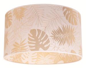 Duolla - Stropné svietidlo ARECA 1xE27/40W/230V pr. 45 cm mosadz/biela