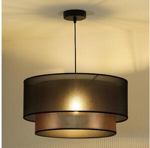 Duolla - Luster na lanku COPPER SHINY 1xE27/15W/230V pr. 45 cm hnedá/medená