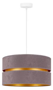Duolla - Luster na lanku DUO 1xE27/15W/230V pr. 40 cm šedá