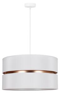 Duolla - Luster na lanku DUO 1xE27/15W/230V pr. 40 cm biela/zlatá