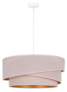 Duolla - Luster na lanku KOBO 1xE27/15W/230V pr. 45 cm krémová/zlatá