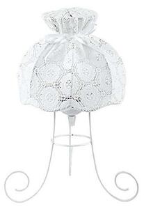 Duolla - Stolná lampa SYMPHONY 1xE27/40W/230V pr. 28 cm biela