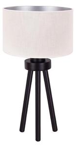 Duolla - Stolná lampa LYON 1xE27/15W/230V pr. 30 cm krémová