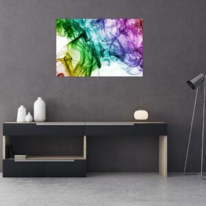 Obraz - farebný dym (90x60 cm)