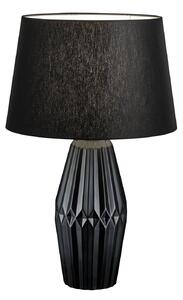Stolová lampa Kera, textilné tienidlo, 58 cm