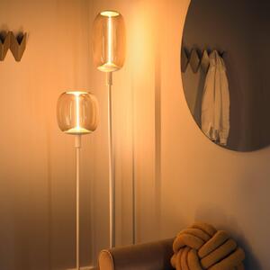 LEDVANCE stojacia lampa Decor Stick 2 svetlá, výška 146 cm, béžová
