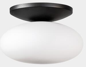 Stropné svietidlo UFO bielo-čierne 40 cm