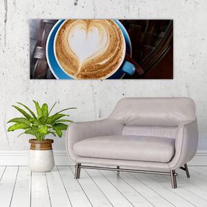 Obraz - Latte Art (120x50 cm)