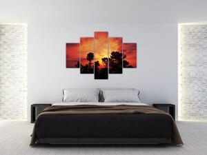 Obraz západu slnka (150x105 cm)