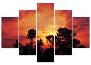 Obraz západu slnka (150x105 cm)