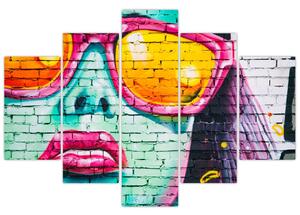 Obraz - Graffiti (150x105 cm)
