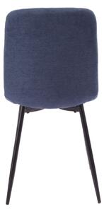 Jedálenská stolička RIVENA modrá