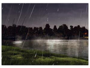 Obraz - Daždivý večer (70x50 cm)