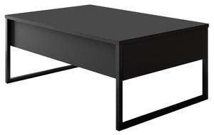 Konferenčný stolík LUXE antracitová/čierna