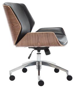 Kancelárska stolička RON orech/čierna