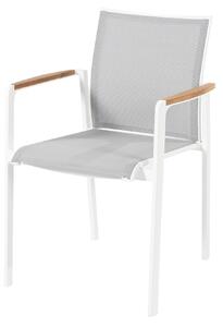 Cortina jedálenská stolička biela
