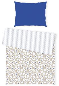 POSTEĽNÁ BIELIZEŇ, renforcé, modrá, 140/200 cm Tom Tailor - Online Only bytové doplnky, Online Only