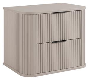 ELEGANCE kašmír K60 závesná skrinka pod umývadlo 60 cm s vrchnou doskou