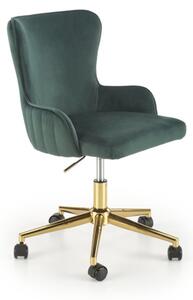 Kancelárska stolička TIMOTEO, 55x77-85x55, zelená