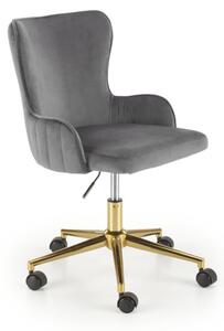 Kancelárska stolička GAMORA, 55x77-85x55, popol