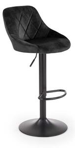 Halmar Barová stolička H101 - černá