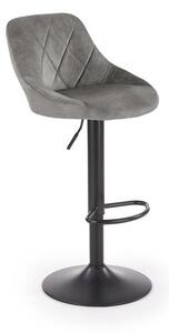Halmar Barová stolička H101 - tmavě šedá