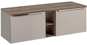 SANTA FE Taupe 82-140-B-2S-DV skrinka pod umývadlo 140 cm