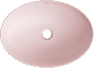 MEXEN - Cornelia umývadlo na dosku, 50 x 36 cm - ružová matná - 21885044